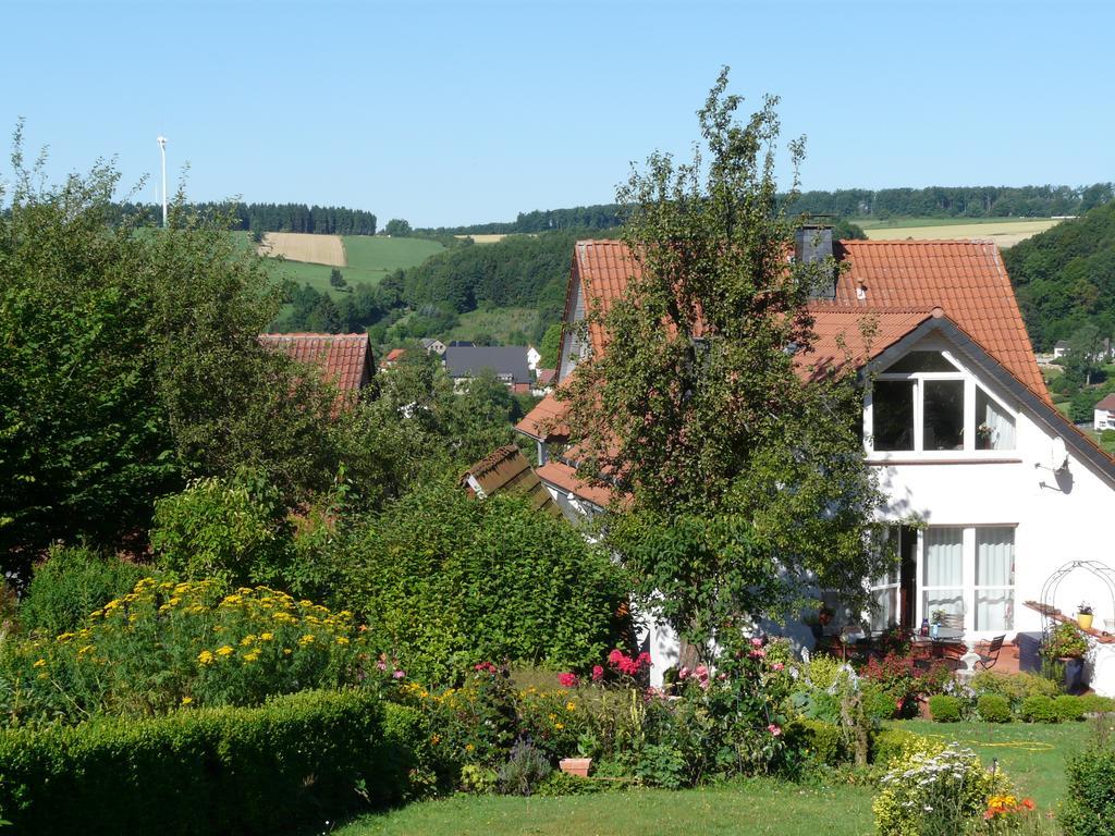 Haus Mit Aussicht Apartment Horn-Bad Meinberg Exterior foto